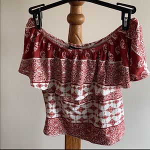 Off the shoulder top